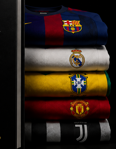Football jersey stack