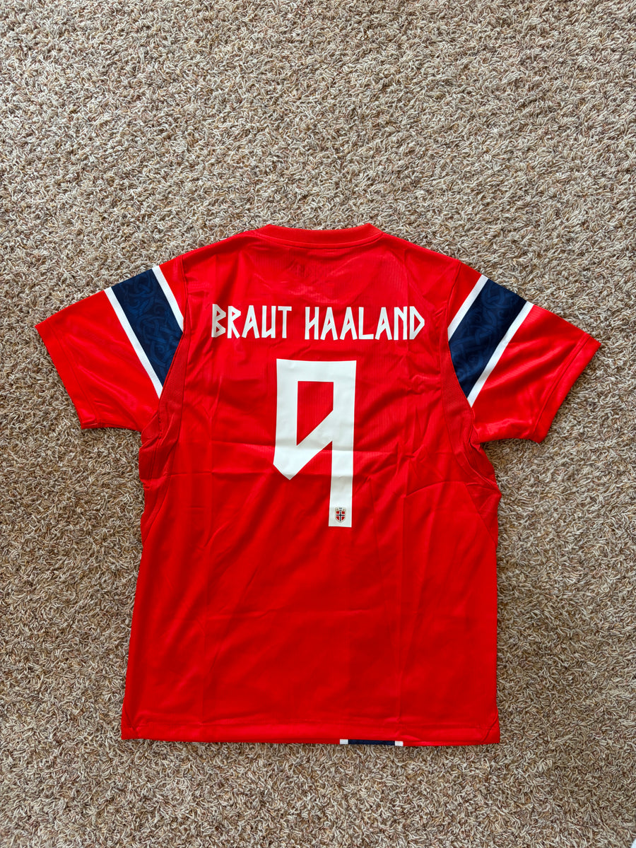 🇳🇴 Norway Home Jersey | Braut Haaland #9