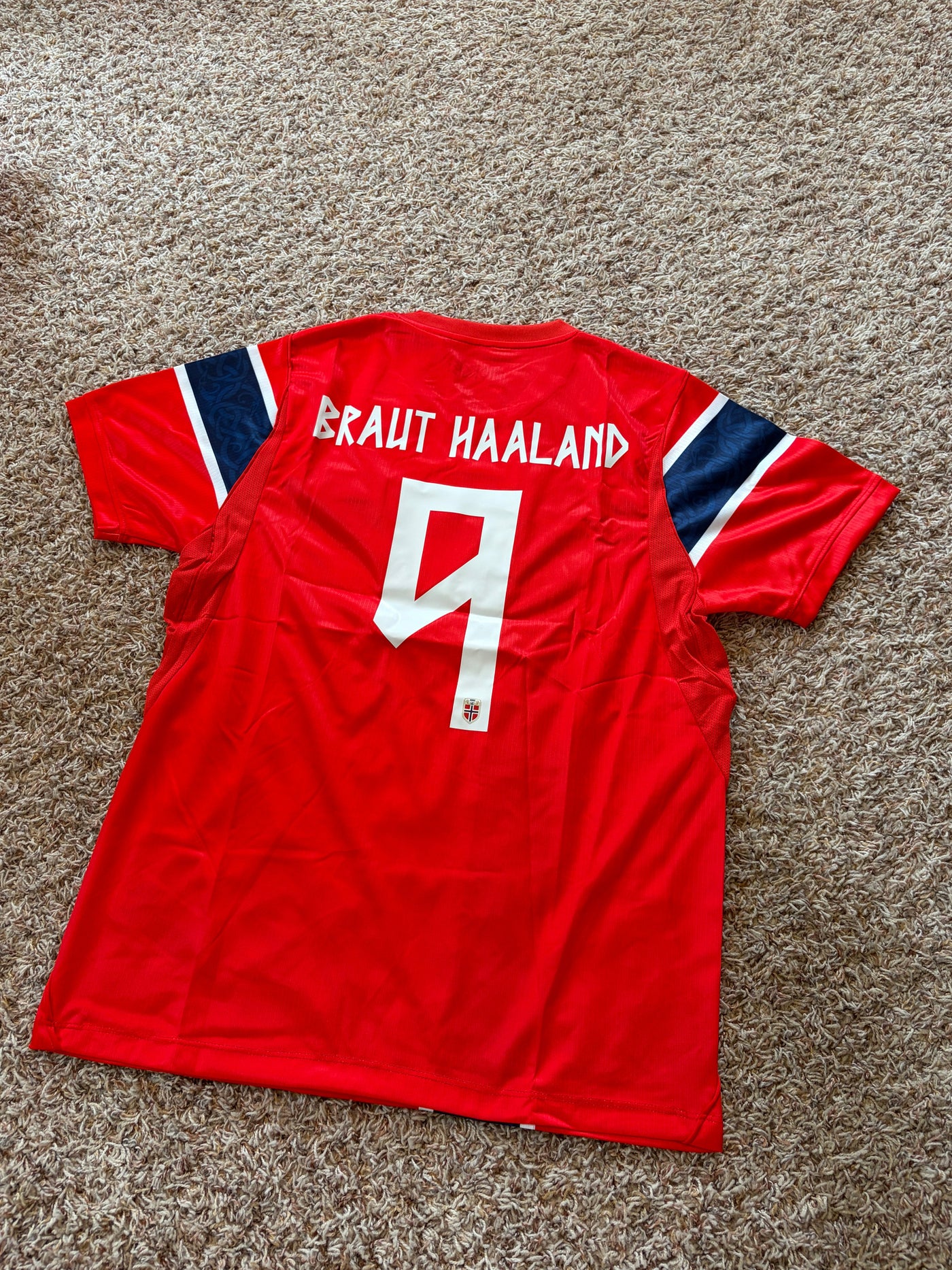 🇳🇴 Norway Home Jersey | Braut Haaland #9