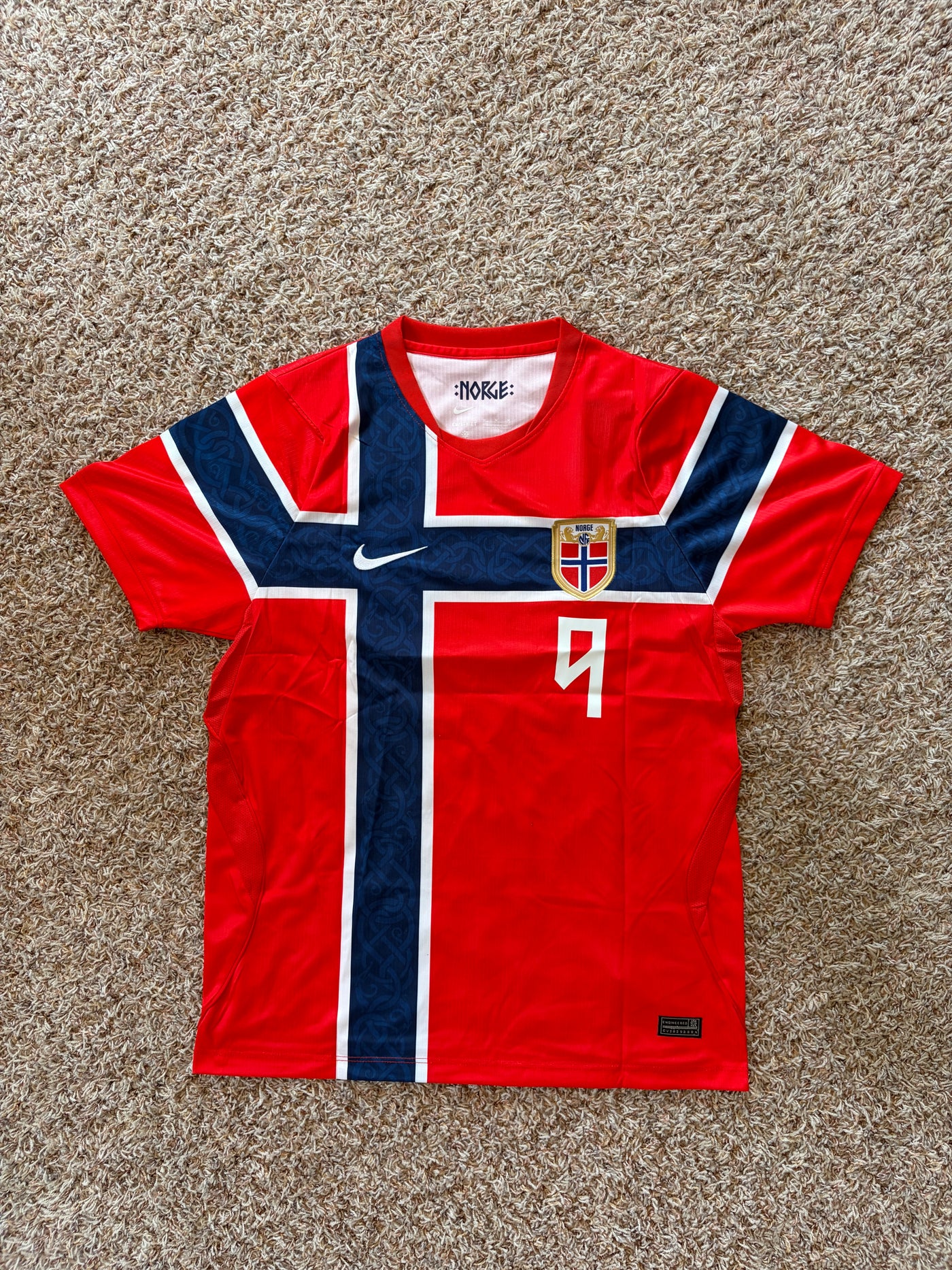 🇳🇴 Norway Home Jersey | Braut Haaland #9