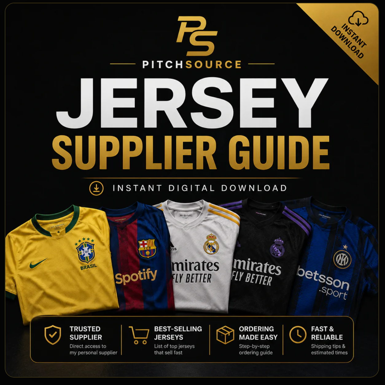 PitchSource Jersey Supplier Guide cover
